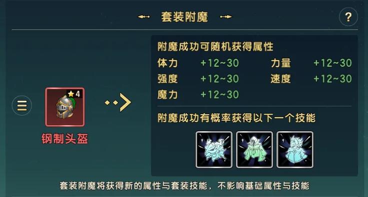 魔力宝贝职业技能与装备搭配